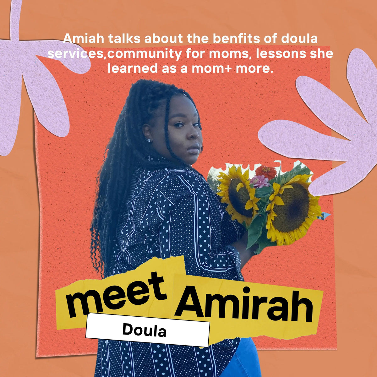Doula Diaries: A Doula’s Guide to Nurturing Self-Care | Women's History Month Spotlight -Q&A with Amirah - NOT A BAD LIFE 💐