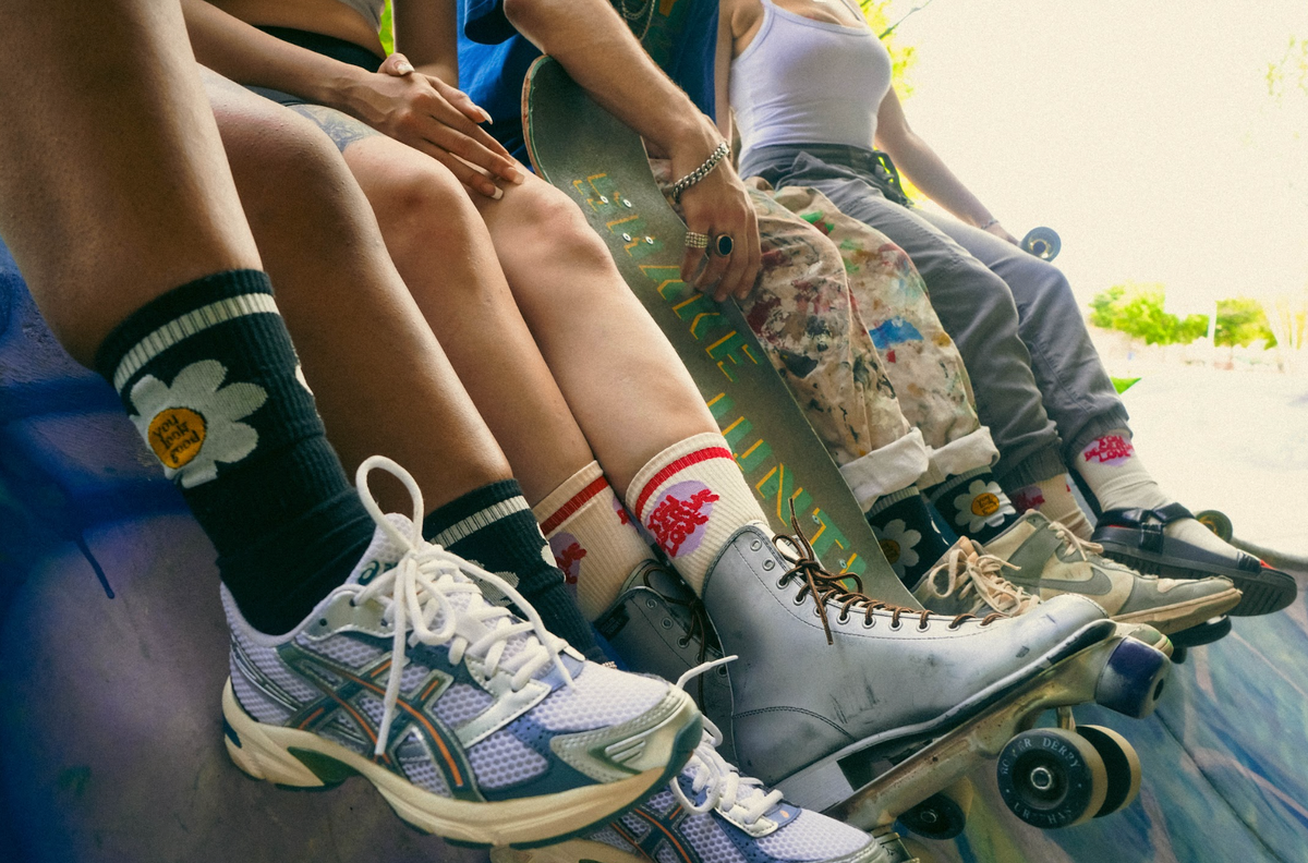 group-of-my-friends-wearing-Not-A-Bad-Life-socks