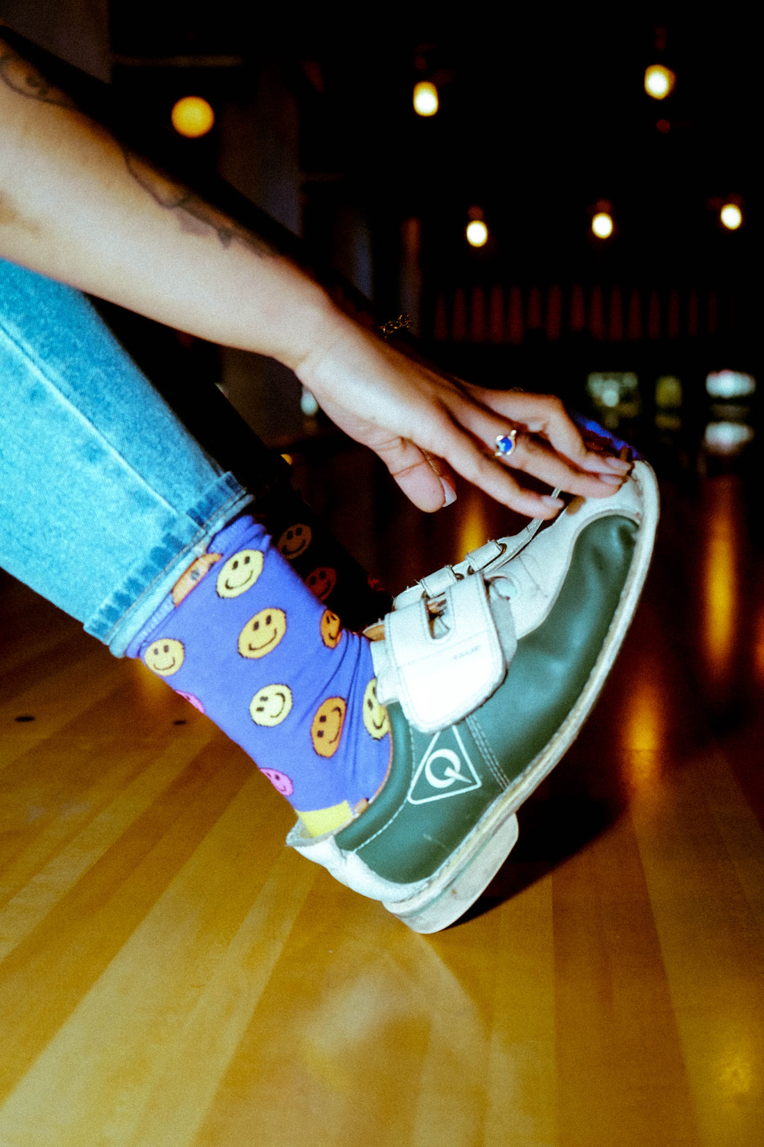 Smiley Face Socks - NOT A BAD LIFE 💐