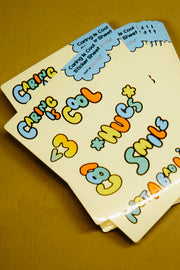 Caring Is Cool Sticker Sheet thumbnail