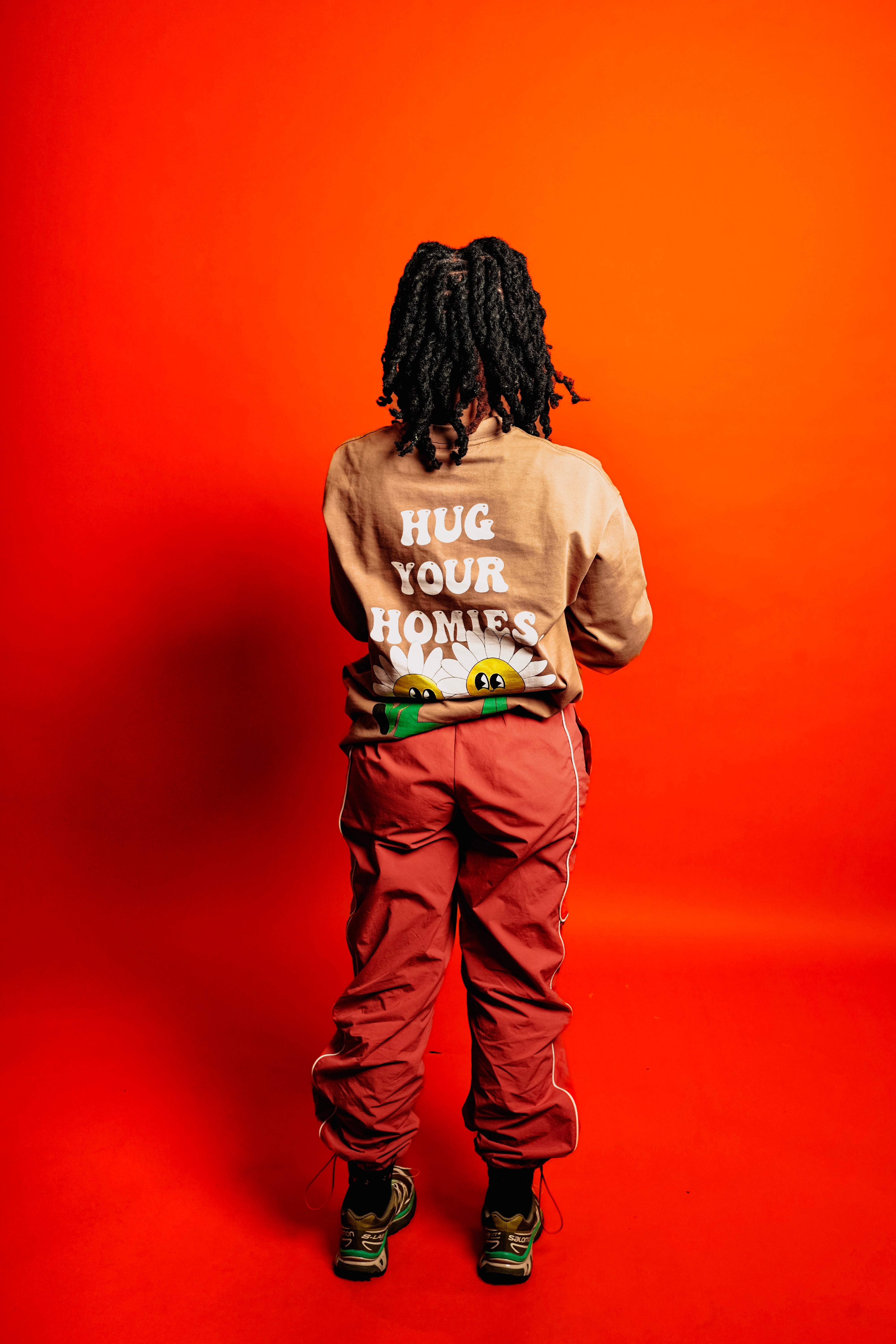 Hug Your Homies Long Sleeve Tee - NOT A BAD LIFE 💐