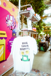 Hug Your Homies Tee Short Sleeved Shirt - NOT A BAD LIFE 💐 thumbnail