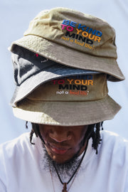 Be Kind To Your Mind Bucket Hat - NOT A BAD LIFE 💐 thumbnail