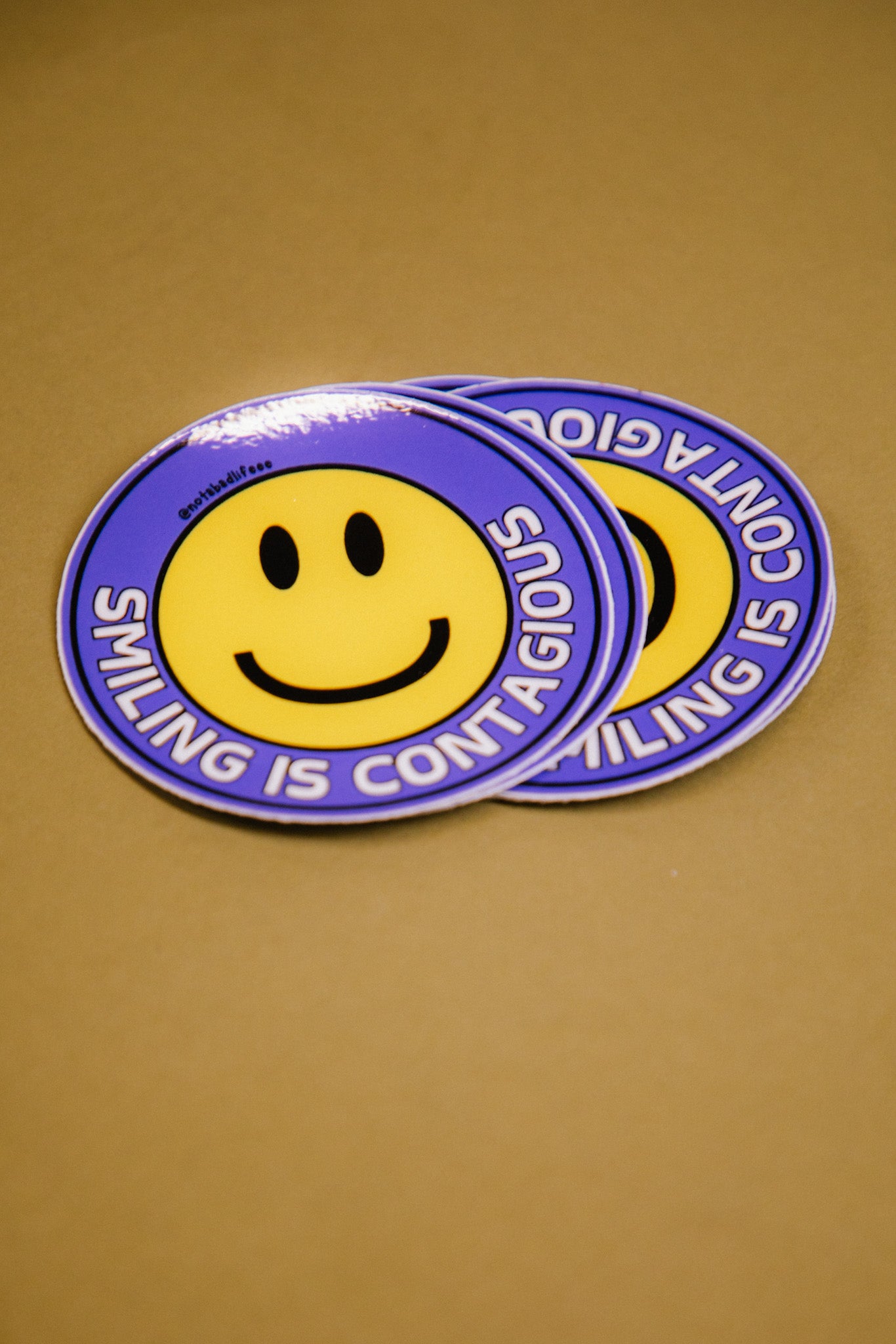 Smiling Is Contagious Sticker