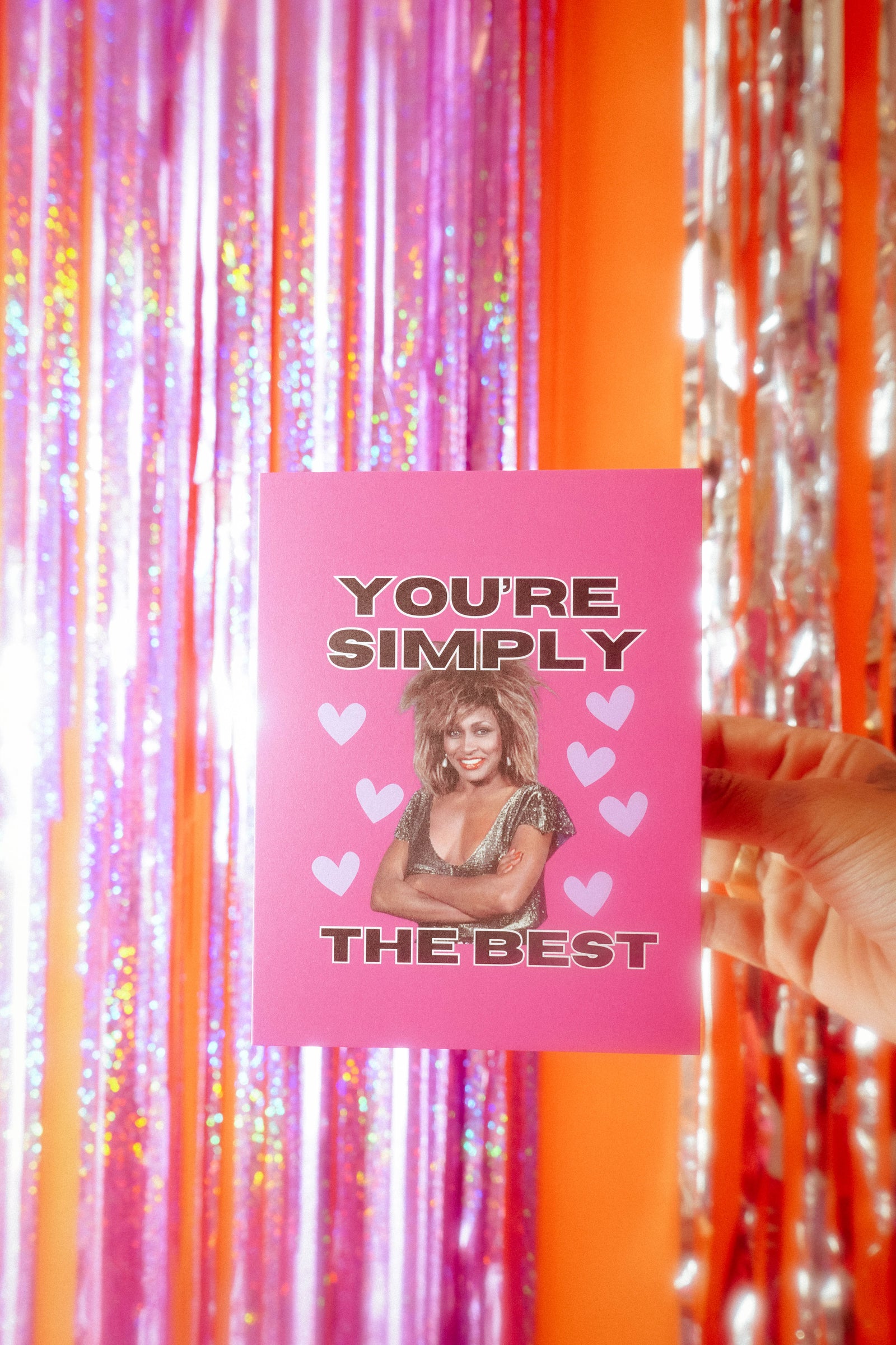 Tina Turner Valentine's Day Card