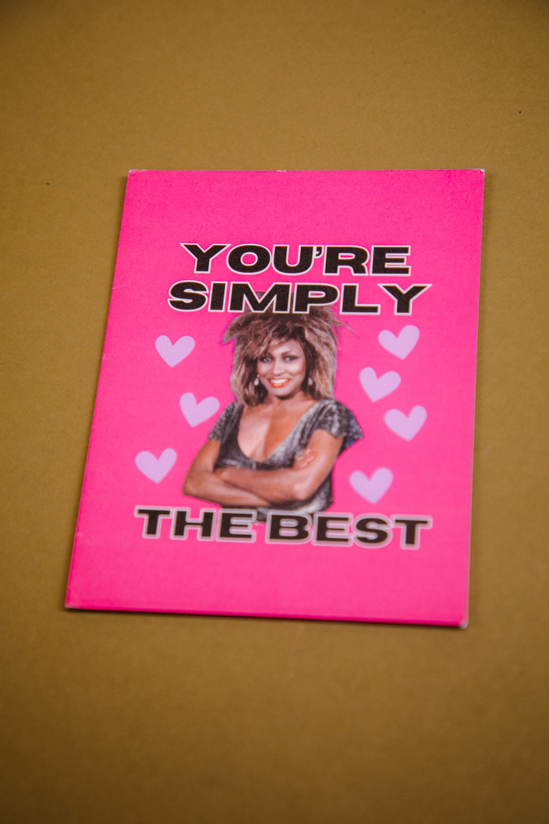 Tina Turner Valentine's Day Card