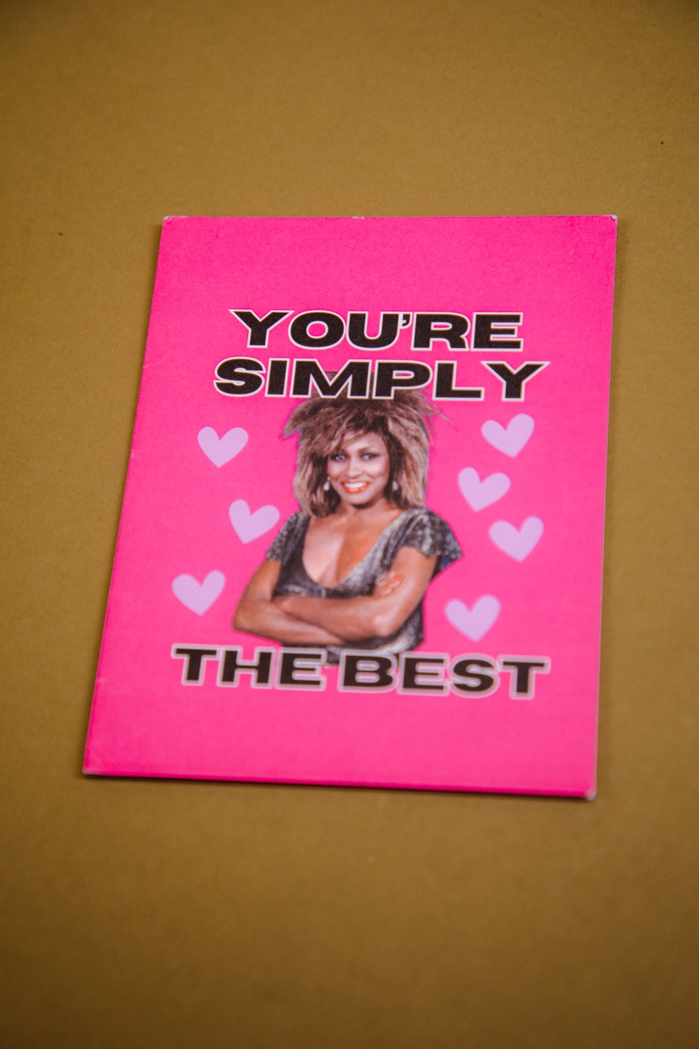 Tina Turner Valentine's Day Card