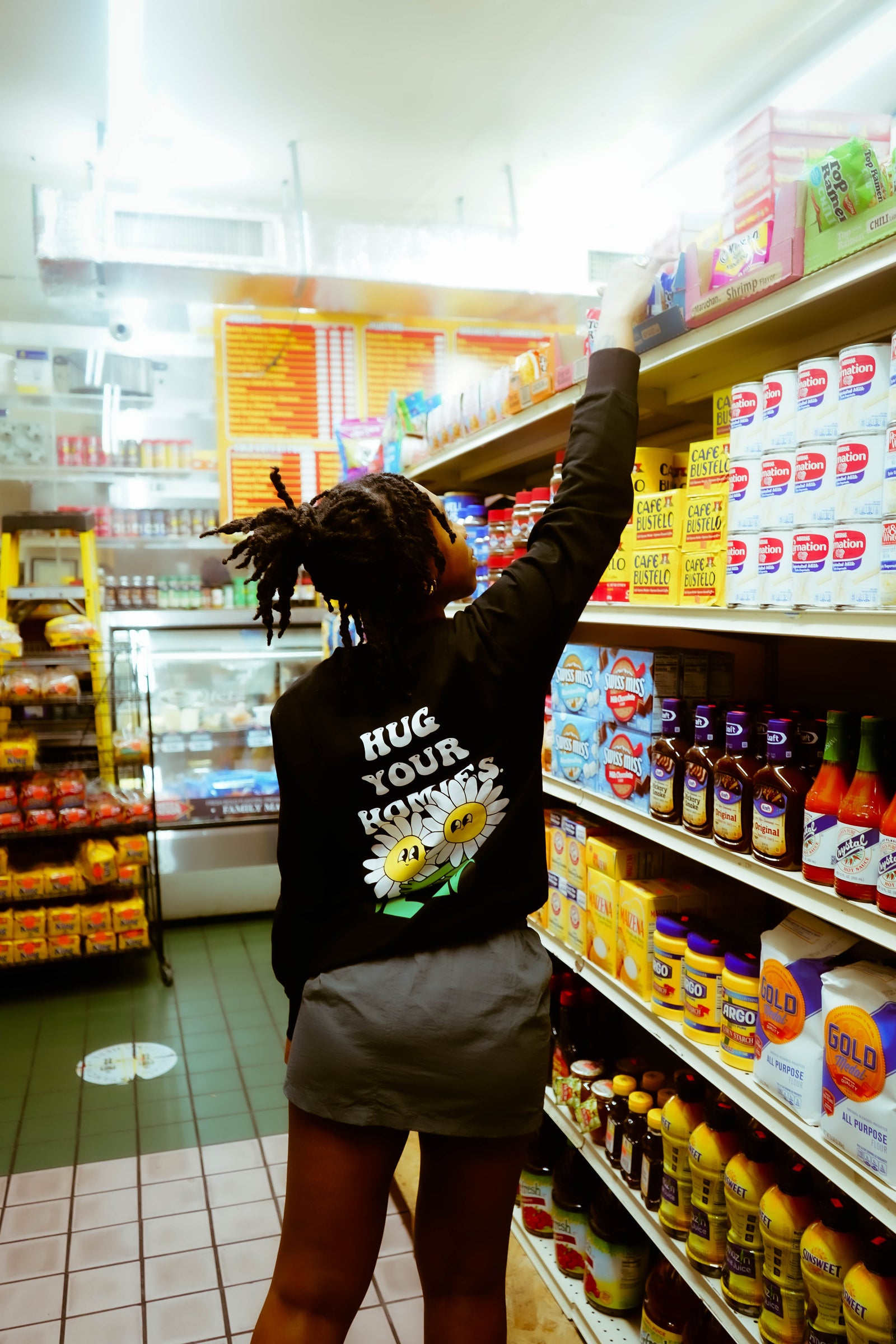 Hug Your Homies Long Sleeve Tee - NOT A BAD LIFE 💐