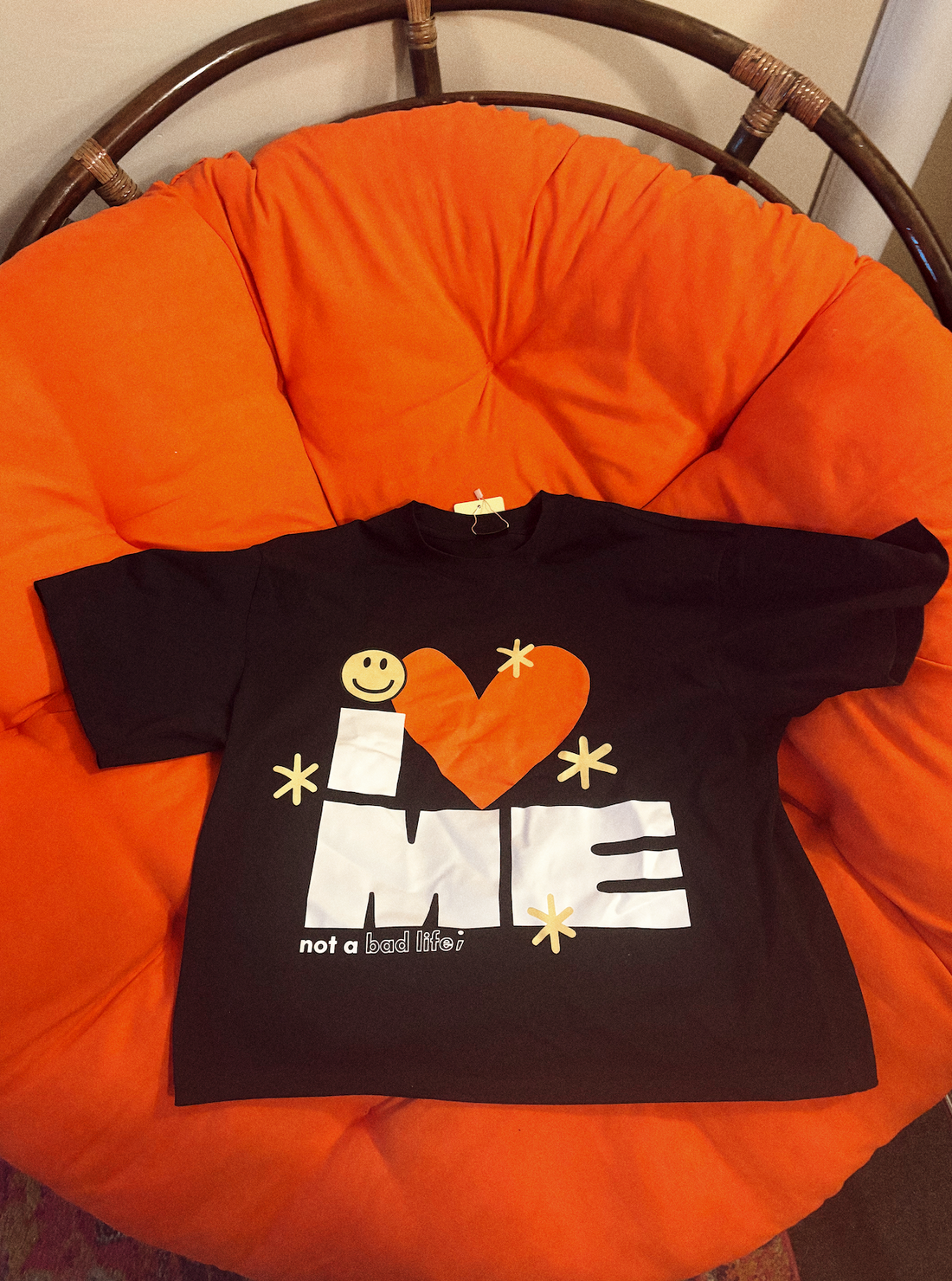 I Love Me Oversized Crop Tee