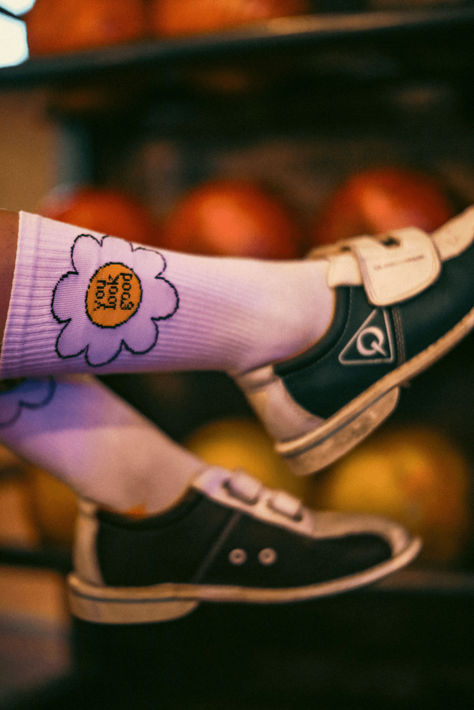 You Look Good Flower Crew Socks - NOT A BAD LIFE 💐